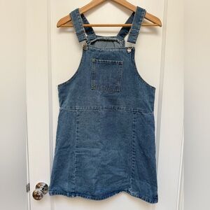 Denim Overall Dress